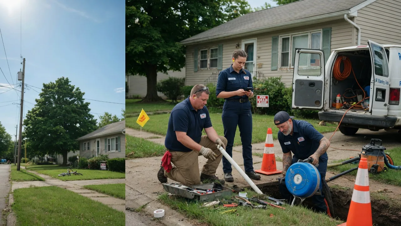 Sewer Line Repair in Willow Springs, IL near me